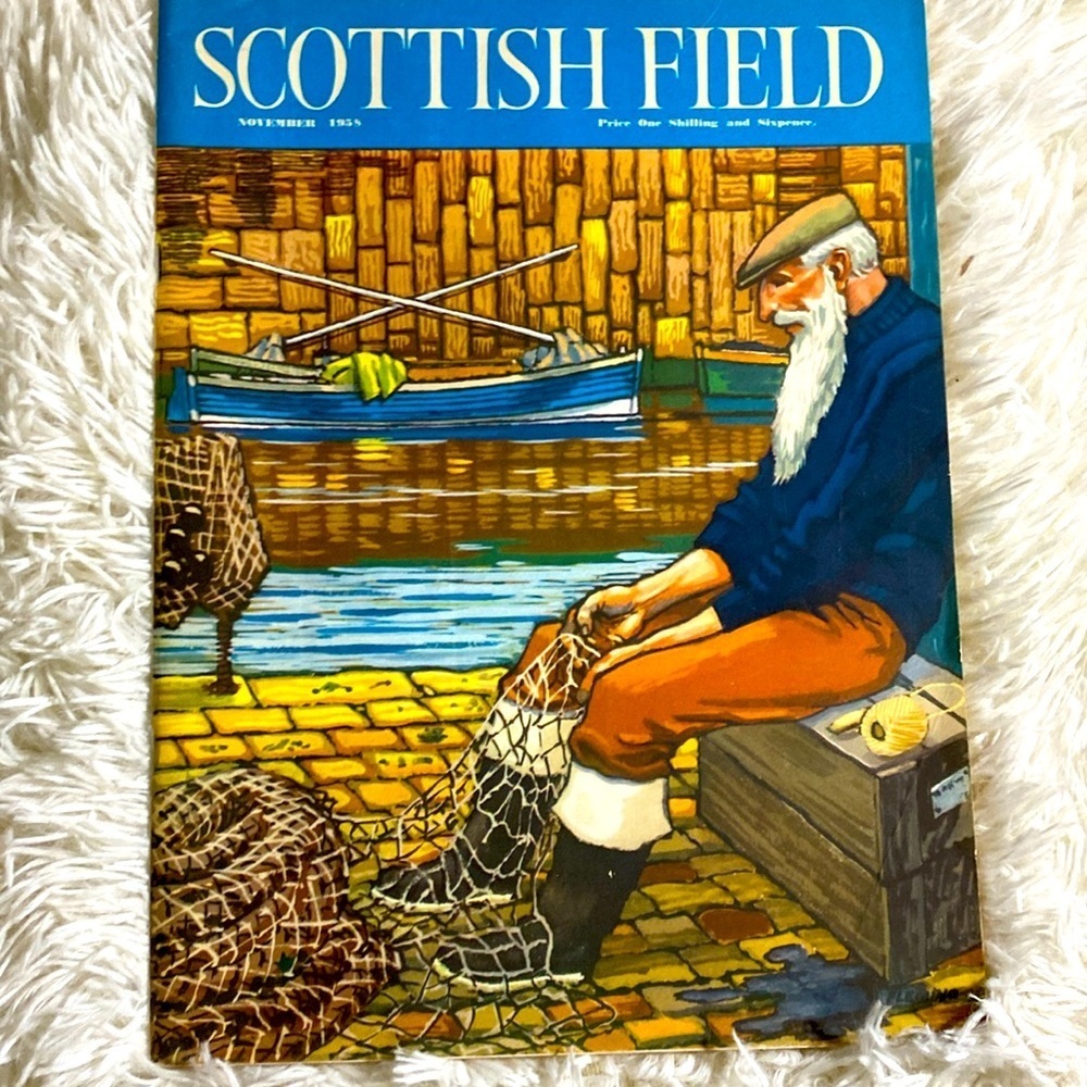 SCOTTISH FIELD MAGAZINE - November 1958 VINTAGE
